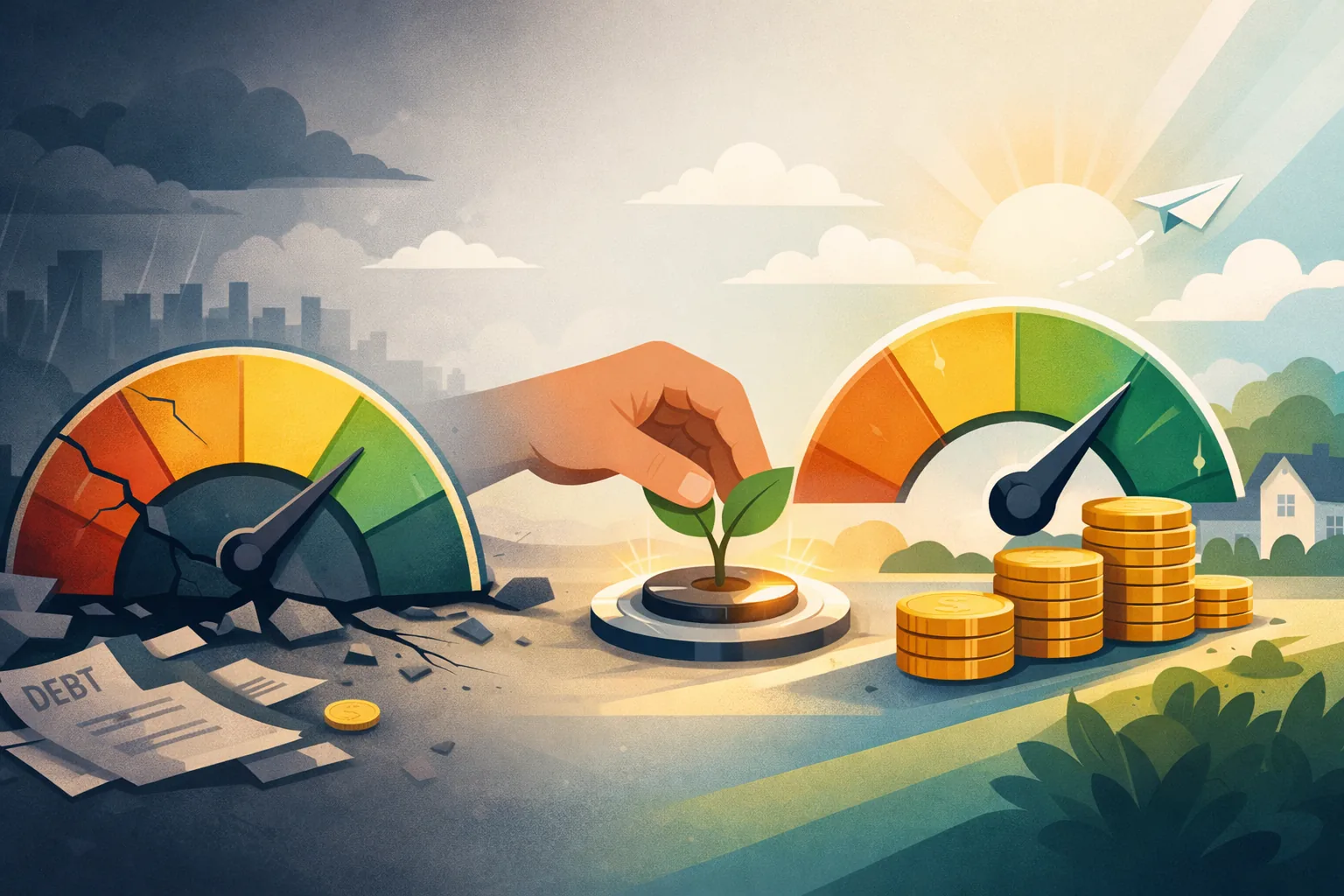 Why Your Credit Score Dropped After Debt Settlement (And Why That’s Normal)